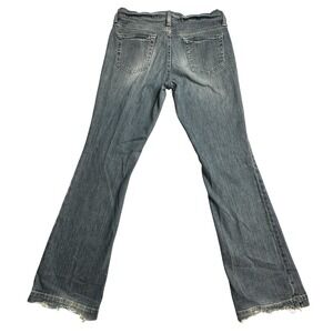 VTG Gap Long And Lean Jeans Womens 8 Blue Medium Wash Mid Rise Bootcut Stretch